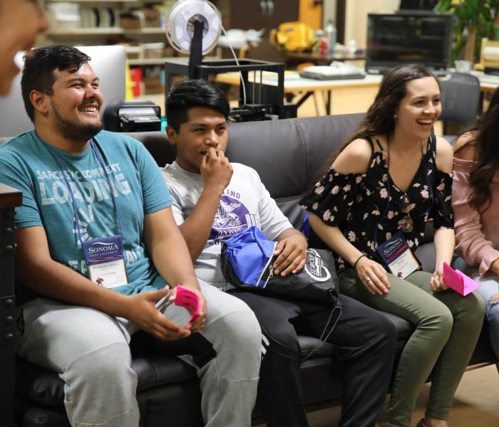 Student at Love Your Library