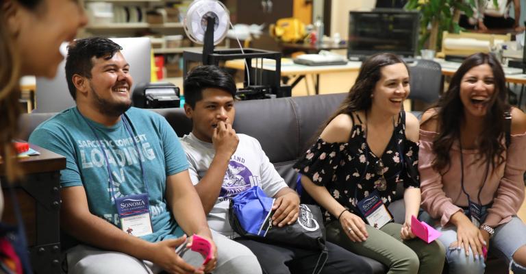 Student at Love Your Library