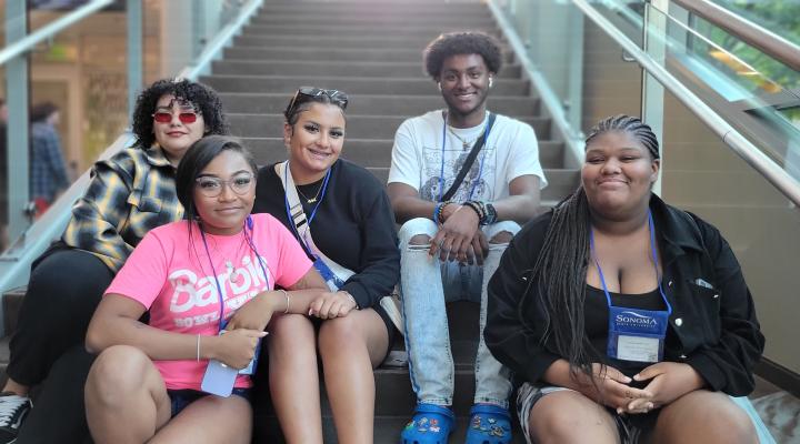 Summer Bridge 2022 group of student participants